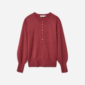Everlane cashmere Henley size s